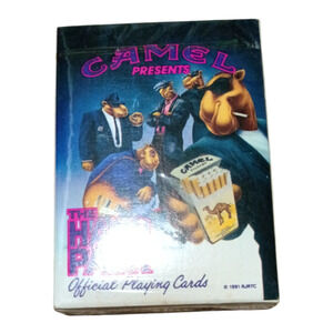 Vintage Camel Cigarettes Joe Camel Black‎ Hard Pack Lighter